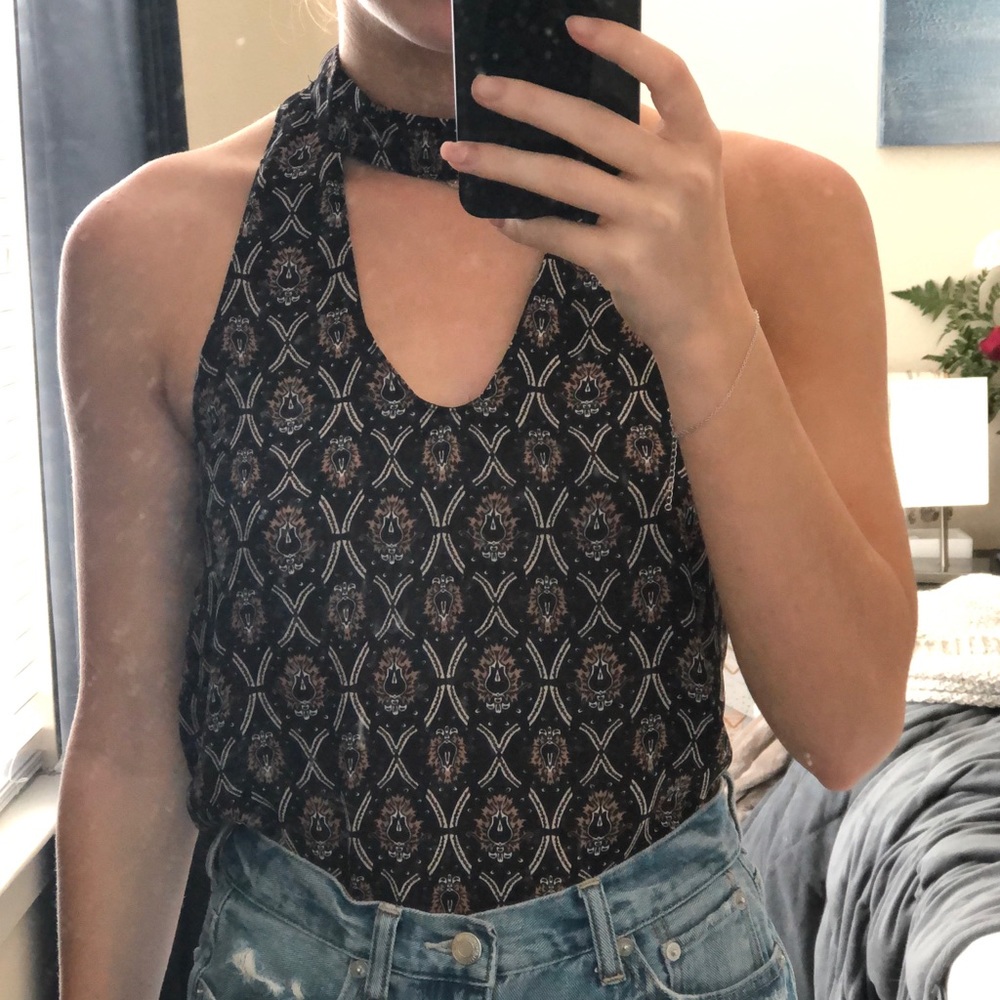 Patterned blouse